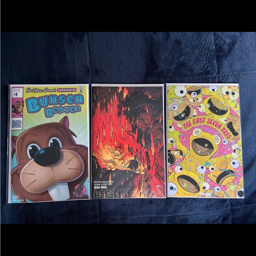 Burning Man Comic Lot BAD IDEA 42 Comics 🔑🔥⚡️See Description For Book List